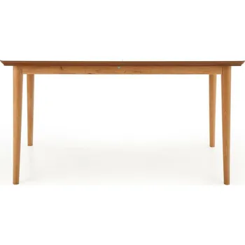 Jídelní stůl Rozkládací jídelní stůl Radley bílý mat dub lefkas moderní 140-185 cm Intesi