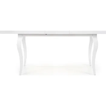Jídelní stůl Rozkládací jídelní stůl Princess bílý glamour 140–180 cm moderní MDF deska dřevo