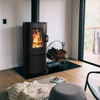 Krbová kamna Krbová kamna Kratki KOZA AB S DR BLACK (rozbaleno, vystaveno)