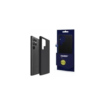 Pouzdro na mobilní telefon 3mk Hardy Android Silicone MagCase Black pro Samsung Galaxy S25 Ultra