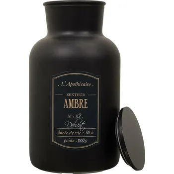 Svíčka Vonná svíčka ve vintage skleněné láhvi Intesi 1600g jako dárek do obýváku