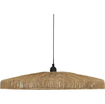 Závěsné svítidlo Bellamy 58 cm juta boho nastavitelná do obývacího pokoje a jídelny Atmosphera