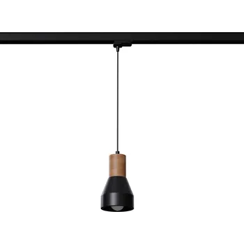 Závěsná lampa QUBIC černá E27 3000K 7,5W 620lm