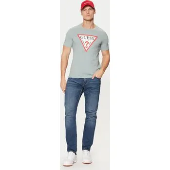 Pánské tričko Guess T-Shirt M2YI71 I3Z14 Šedá Slim Fit XXL