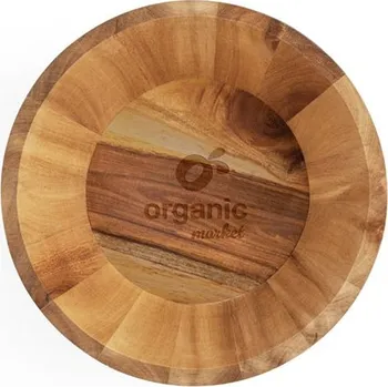 SAGE. Kulatá miska na salát z akátového dřeva