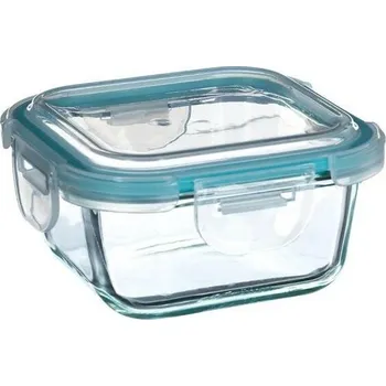 Dóza na potraviny Skleněná nádoba na oběd 0,33 l čtvercová