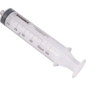 Injekční jehla Jednorázová stříkačka MARGOMED LUER LOCK, 3-dílná, 50ml, 85 ks
