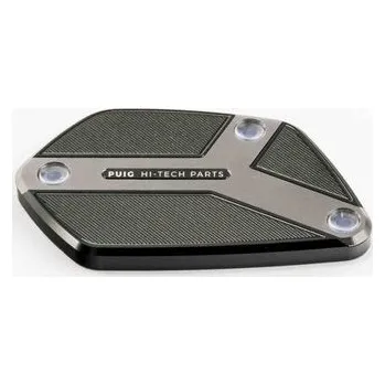 Brzda pro motocykl Krytka brzdové nádobky PUIG 9530P stříbrná