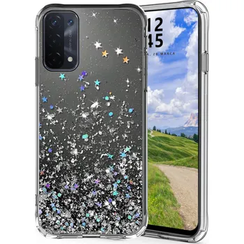 Pouzdro na mobilní telefon Zadní Kryt Radian pro Oppo A54 5G A74 5G černý