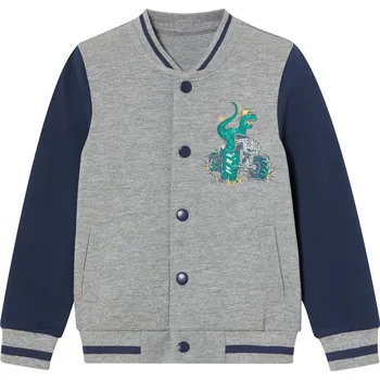 Dívčí bunda lupilu® Dětská college bunda (šedá, 98/104)