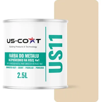 barva na kov BARVA NA KOV 4v1 PROTI KOROZI NA HLINÍK KRÉMOVĚ BÉŽOVÁ RAL 1015 SATÉN 2,5L