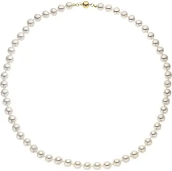 Náhrdelník Palmyra Perlový náhrdelník z mořských perel akoya s uzávěrem ze žlutého zlata, perly 6 mm Délka náhrdelníku: 42 cm 14 kt ZRPEMA6-Z-42