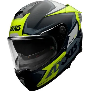 Helma na motorku Integrální helma AXXIS HAWK SV EVO ixil a3 fluor yellow matt M