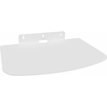 police Pevná kovová police organizér regál na koření do kuchyně bílá