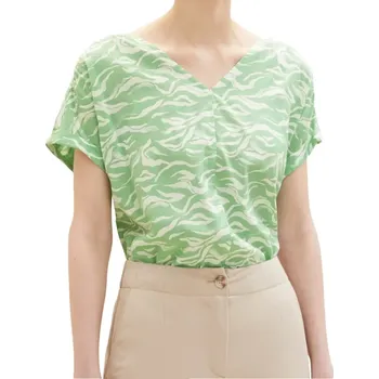 Dámská halenka Zelená halenka Tom Tailor, XXXL (Dámská halenka značky Tom Tailor)