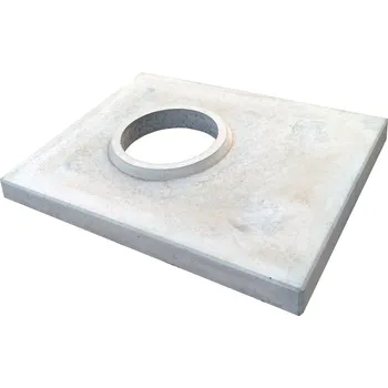 Komín SUPERKOMÍNY Betonová krycí deska, KDW 200, šedá