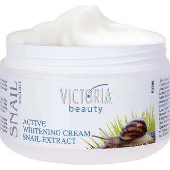 Přípravek na tvář Victoria Beauty Snail Extract bělící krém se šnečím extraktem 50 ml