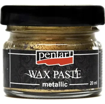Speciální výtvarná barva Pentart 4426 vosková pasta metalická 20 ml zlatá