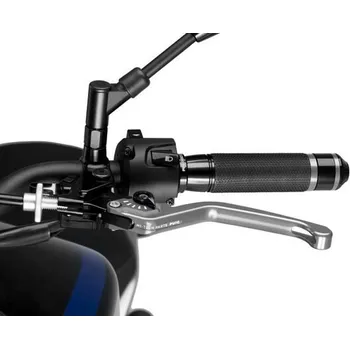 Páčka spojky bez adaptéru PUIG 3.0 220PN dlouhé stříbrná/černá