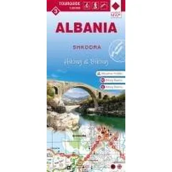 Albania hiking & biking 1:50000 (2024, Karta, Huber Kartographie)