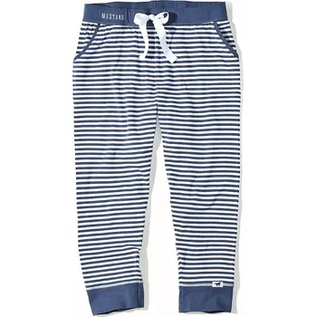 Dámské kalhoty Dámské tříčtvrteční kalhoty MUSTANG - DENIM STRIPES Velikost: XL