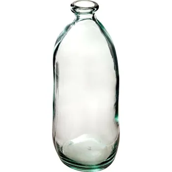 Váza Skleněná váza Dame J 51 cm průhledná moderní na květiny do obýváku Atmosphera