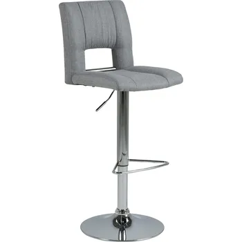 Barová židle Actona Židle barová Sylvia šedá/broušený kov