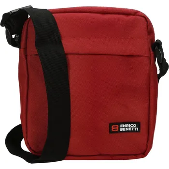 Kabelka Sportovní taštička přes rameno Amsterodam 54295-017 červená, ENRICO BENETTI