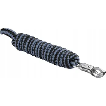 Vodítko pro psa Vodítko pro koně START Economic 2 m, černá/šedá, zapínání PANIC