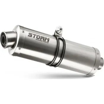 Auto-moto Výfuk kompletní 4x2x1 STORM OVAL H.055.LX1 Nerez