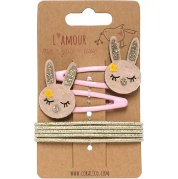 Nestandardní parfém Zestaw spinki i gumki