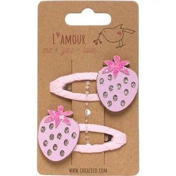 Nestandardní parfém Zestaw spinek z truskawkami