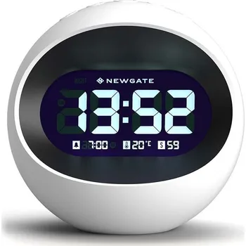 Budík Budík Newgate Centre Of The Earth Alarm Clock KB1020LCD.COTE2 šedá 09X
