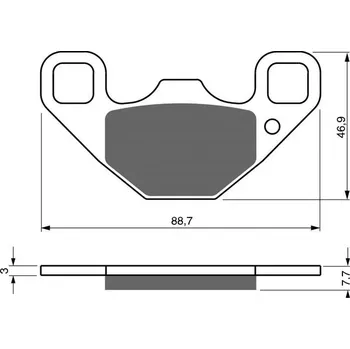 Auto-moto Brzdové destičky GOLDFREN 337 K5