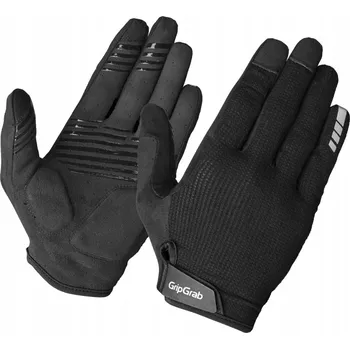 Cyklistické rukavice Cyklistické rukavice GripGrab EXPLR RC Max P, černé, L