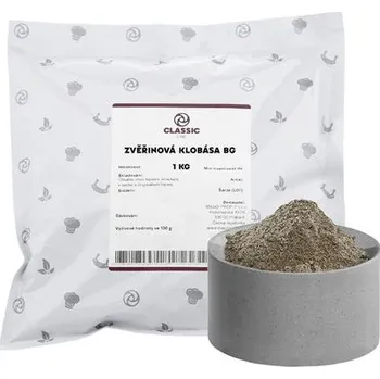 Koření Classic line Směs kořenící - Zvěřinová klobása BG BF 1kg