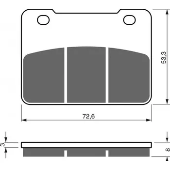 Autodíl Brzdové destičky GOLDFREN 331 AD STREET