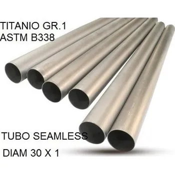 Výfuk pro motocykl Titan bez svárů Gr.1 TUBE AISI Tig GPR TU.T.1 Broušená nerezová ocel L.100cm D.30mm x 1mm