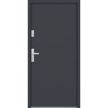 Vchodové dveře Hahn-Türke Vchodové dveře ATU68-M507 Barva: Antracit, Směr otevírání: Levé, Dovnitř, Celkové rozměry: 900x2000mm