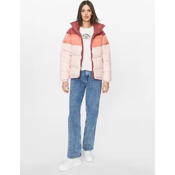 Dámská bunda Columbia Zimní bunda Puffect™ Color Blocked Jacket Červená Regular Fit S