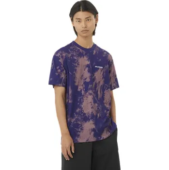 Salomon Canopy Ao Print Tee M LC2520300 - astral aura XL
