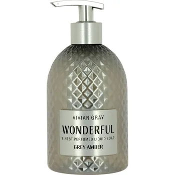 Mýdlo Vivian Gray luxusní tekuté mýdlo GREY AMBER WONDERFUL 500ml