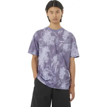 Pánské tričko Salomon Canopy Ao Print Tee M LC2520200 - blue granite XL