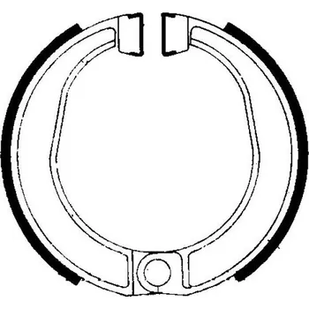 Brzda pro motocykl Brzdové čelisti FERODO 225129140