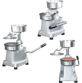 Kuchyňský mlýnek zahrada-XL Tvarovací stroj na hamburgery 500 voskových papírů hliník 13 cm 50996