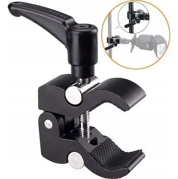 IP kamera Svorka, držák studiový, krabí kleště, kovový