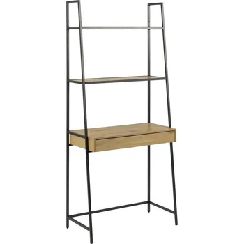 Knihovna Actona Psací stůl s nástavcem Seaford natural