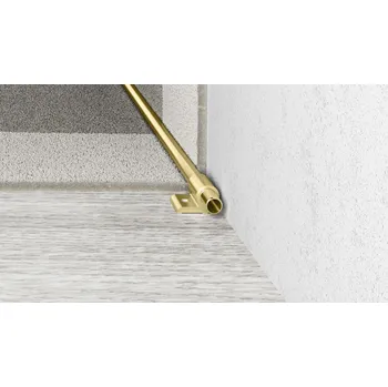 soklová lišta Kobercová tyč - délka 120 cm stříbro Dekor: Zlato