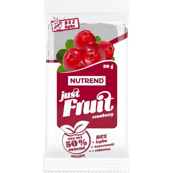 Nutrend Just Fruit 30 g, brusinka