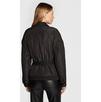 PINKO Bunda pro přechodné období Crocchio 1J110W A0A2 Černá Regular Fit 44